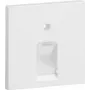 Hager GZUAE1A9016 - Weiß - Acrylnitril-Butadien-Styrol (ABS) - konventionell - Hager - 55 mm - 55 mm