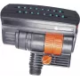 Oszillierender Wassersprinkler Gardena 13050-20 Kunststoff Schwarz Orange
