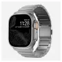 NOMAD Titanium Armband für Apple Watch 46mm/49mm Silber