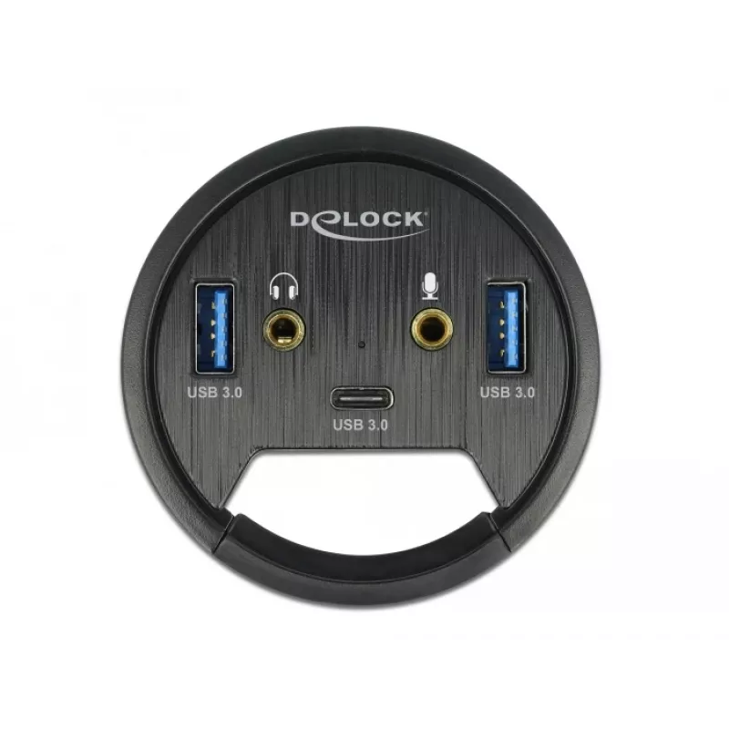 In-Desk Hub USB DeLOCK 3 Port 62794