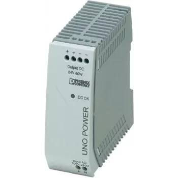 Phoenix Contact UNO-PS/1AC/24DC/60W Netzteil und Spannungswandler für den Innenbereich Grau (2902992)