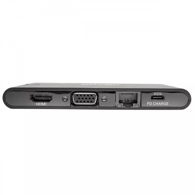 USB-C-Dock – 4K HDMI, VGA, USB 3.2 Gen 1, USB-A/C-Hub, Gigabit-Ethernet, Speicherkartenslots, 100 W PD-Ladung