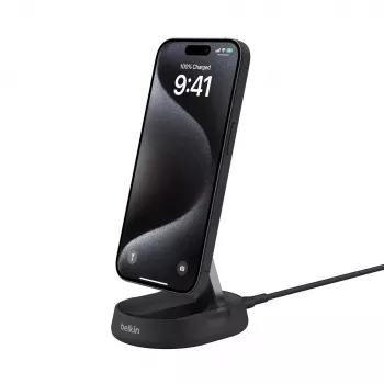 Kabelloses Ladegerät Belkin BoostCharge Pro WIA008btBK Schnellladung Indoor Smartphone Schwarz