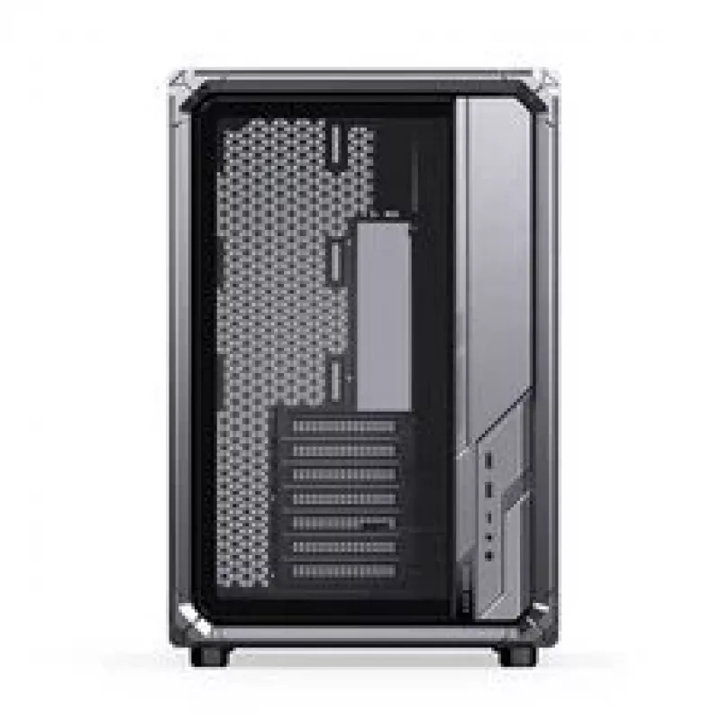 Jonsbo X400 Pro ATX Midi-Tower PC-Gehäuse mit Tempered-Glas-Seitenteil, Grau