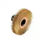 Bosch 1600A00159 messingbeschichtete Schleifbürste, 93 mm