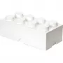 LEGO Storage Brick 8 Weiß, Aufbewahrungsbox Weiß