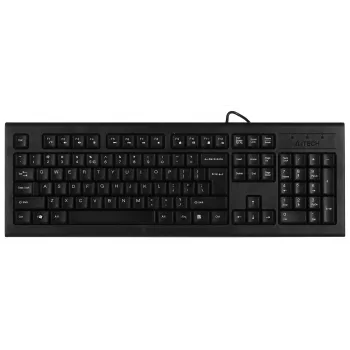 A4Tech KR-85 Tastatur USB QWERTY US Englisch Schwarz