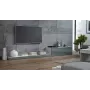 Cama TV-Ständer LIFE 300/42/35 weiß/grau glänzend
