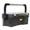 Stanley 1-97-514 Kleinteile-/Werkzeugkiste Schwarz, Transparent