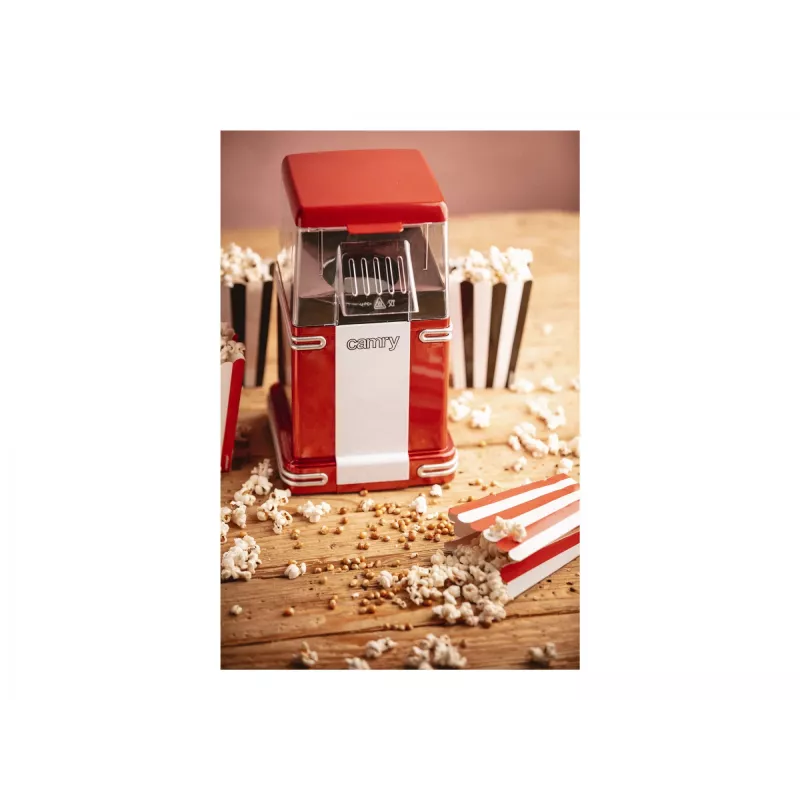 Camry CR 4480 Popcorn-Maker Rot, Weiß 1200 W