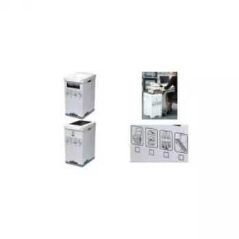 Fellowes R-Kive System Recyclingbehälter - Grau - Weiß - 300 x 500 x 600 mm - 300 x 500 x 600 mm (0193201)