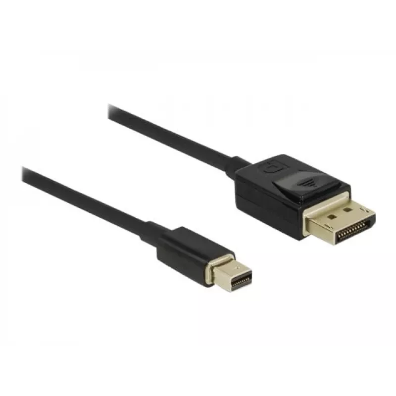 DeLOCK - DisplayPort-Kabel - DisplayPort (M) auf Mini DisplayPort (M) - 2 m - Schwarz - 8K-Unterstützung
