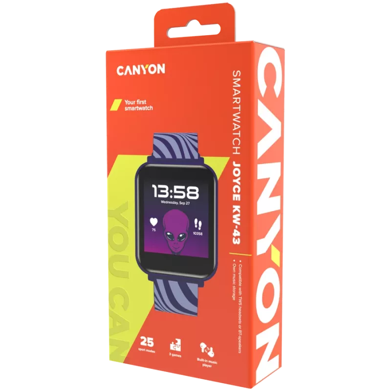 Smartwatch Canyon CNE-KW43 Blau