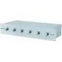 Lautstärkeregler Omnitronic ELA 6S Silber – Inline-Audiopegelregler, 6-stufige Dämpfung, silberne Ausführung