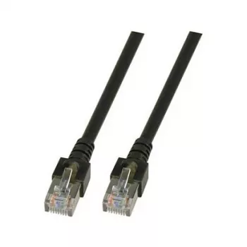 EFB-Elektronik RJ45 Patchkabel Cat.5e SF/UTP PVC CCA schwarz 1m Hersteller: EFB Elektronik (K5456.1)