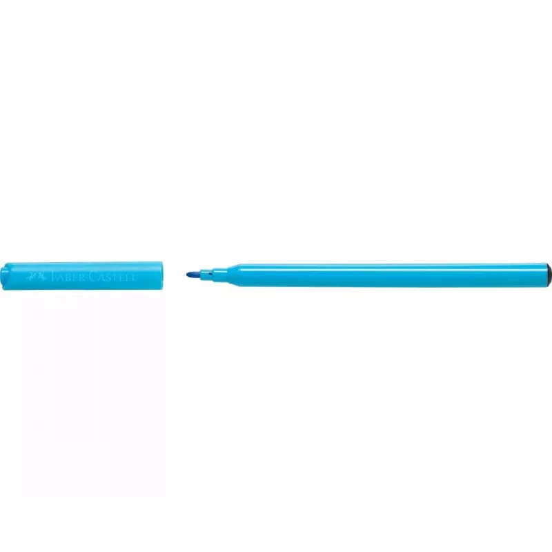 Filzstift Faber-Castell 554201 12 Farben Rundspitze Mehrfarbig