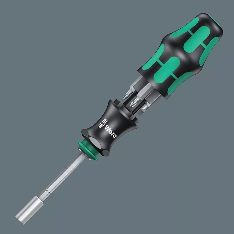 Wera 6-tlg. KK28 Kraftform kompakt Bithalter-Schraubendreher-Set