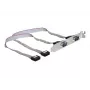 Serielles Kabel DeLOCK 89268 0,4 m DB-9 Stecker