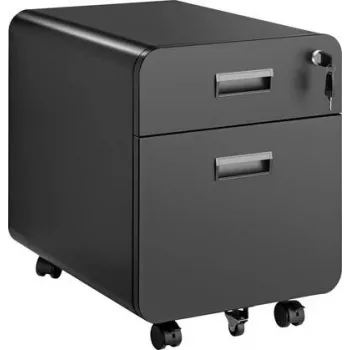 SpeaKa Professional Rollcontainer SP-MFC-001 Schwarz matt B x H T 394 500 1 St (SP-13497416)