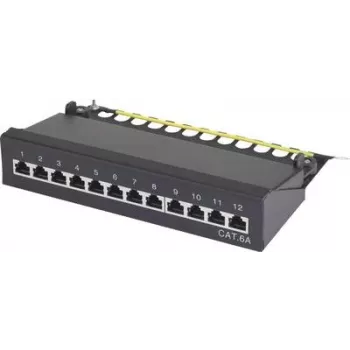 Renkforce 12 Port Netzwerk-Patchbox 25,4 cm (10) CAT 6a 1 HE (RF-3353154)