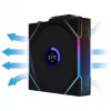 Lian Li UNI FAN TL Wireless LCD ARGB 120 mm Reverse Blade - Schwarz