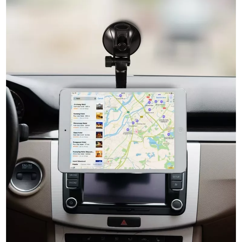 Tablet-Magnethalterung fürs Auto MACLEAN MC-822 — verstellbarer Blickwinkel, kompatibel mit Tablets