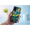 Schutzhülle iKins für Samsung Galaxy S20 – schwarzes Sternennacht-Design