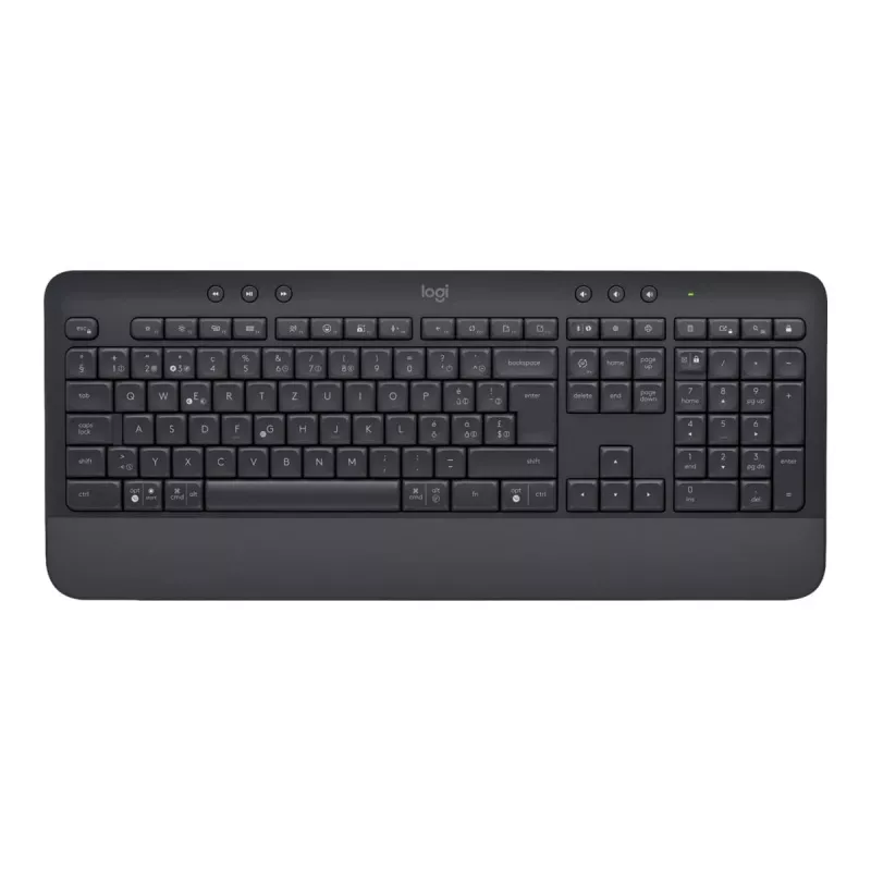 Logitech Signature MK650 Combo for Business Belgische kabellose Tastatur und Maus in voller Größe