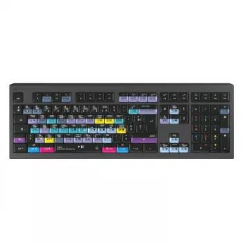 Logickeyboard ASTRA 2 Tastatur USB AZERTY English Schwarz (LKB-RESB-A2M-FR)