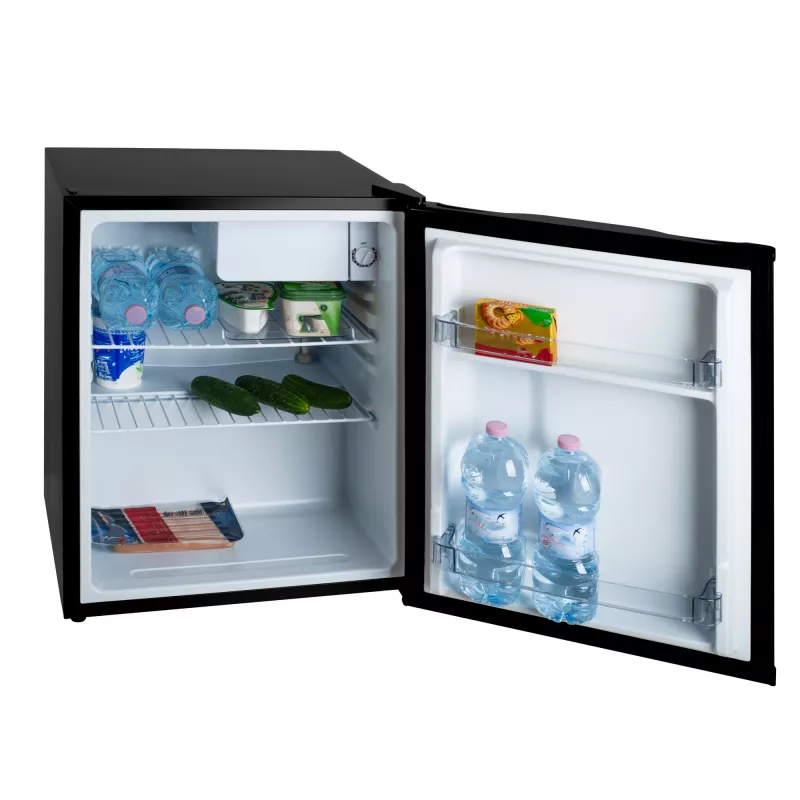Adler Kühlschrank | AD 8097 | Energieeffizienzklasse E | freistehend | Kühlraum | Höhe 63,2 cm | Kühlfach-Nettoinhalt 58 l | 39 dB | Schwarz