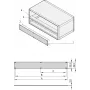 SCHROFF PART.FRONT PANEL 1U 84HP - Rack-Zubehör (20850426)