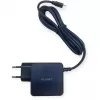 Netzteil ALLNET PSU-GaNPD-USB-F1C-45W 45W USB-C PD Ladegerät mit 2 m Kabel und EU-Stecker