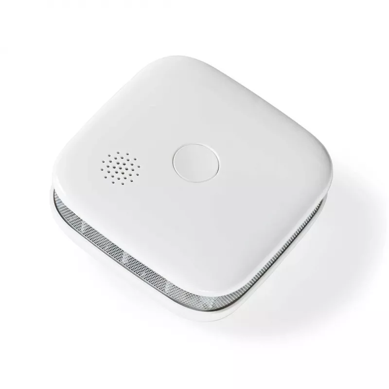 Rauchmelder Nedis WIFIDS21WT smarter Wi‑Fi Rauchsensor für Haussicherheit
