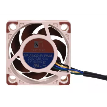 Noctua-Lüfter NF-A4X20 5V PWM — 40×20 mm, 5 V, 4-Pin PWM, 1100–5000 U/min, 9,4 m³/h
