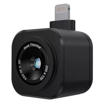 Seek Thermal LW-ABAX Wärmebildkamera Schwarz 200x150 Pixel