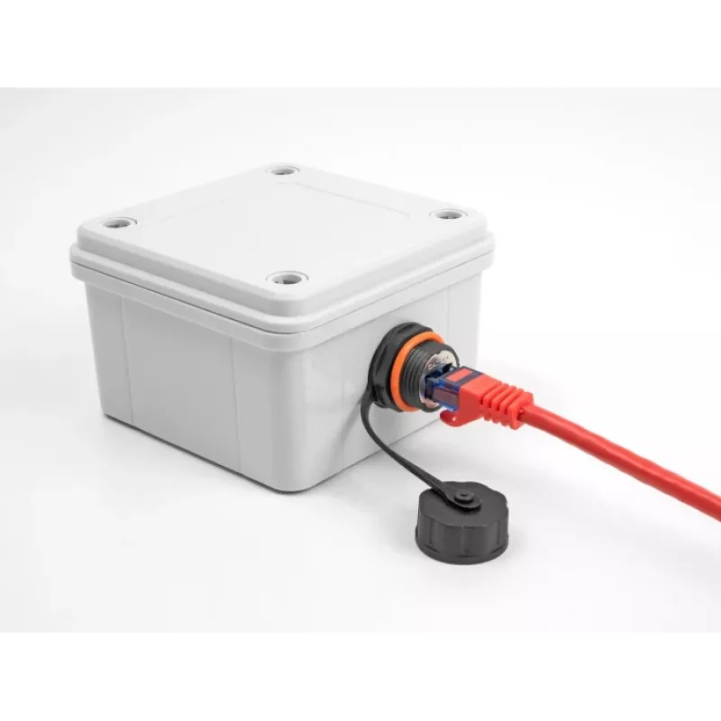 Netzwerkkabel DeLOCK 88145 RJ45 auf RJ45 Cat.6A Schwarz