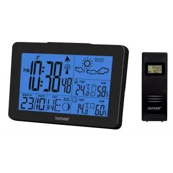 Digitale Wetterstation Denver WS-530Schwarz