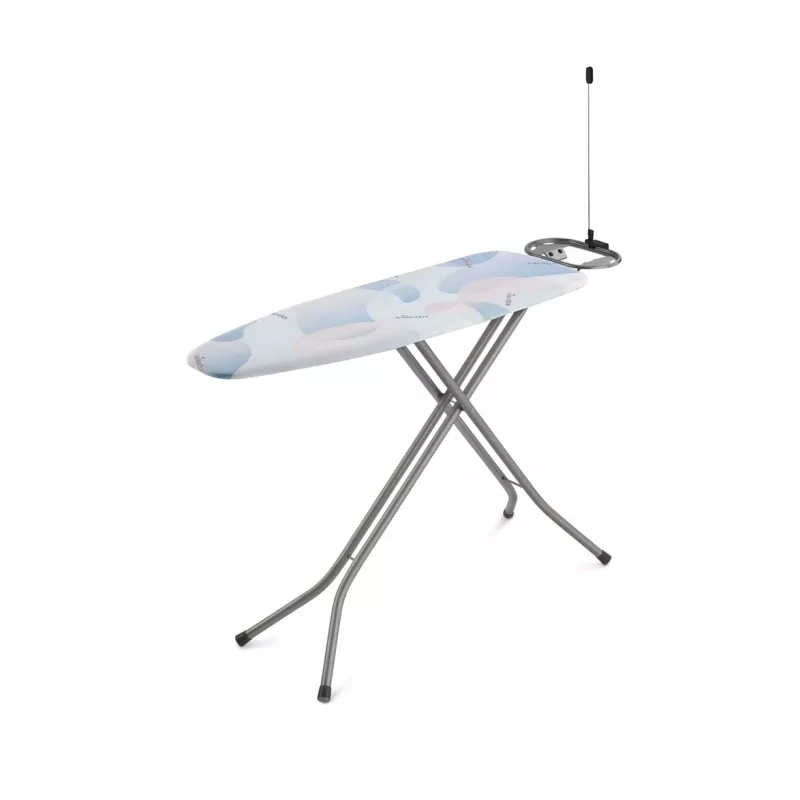 Bügelbrett in voller Größe VILEDA Bravo Plus 143032 — höhenverstellbar 80–97 cm, Bügelfläche 380×1200 mm, Stahlmesh-Tischplatte