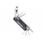 Multitool Topeak Hexus X Schwarz Edelstahl 90mm