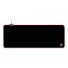 Gembird MP-GAMELED-L Mauspad Gaming Mauspad Schwarz