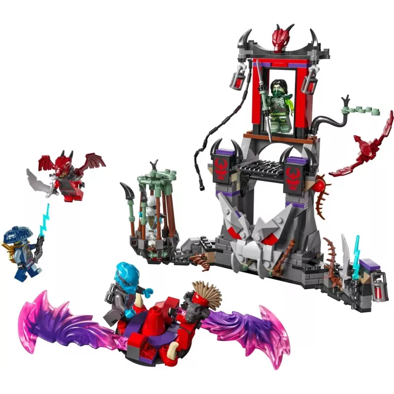 Bauset LEGO NINJAGO 71841 Drachen-Dorf – 305 Teile, 6 Minifiguren, ab 7 Jahren
