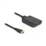 DeLOCK HDMI Switch 2 x HDMI In auf 1 x HDMI Out 8K 60 Hz integriertes Kabel 50 cm