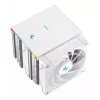 Luftkühler DeepCool AK620 Digital SE White — zwei 120-mm-Lüfter, 6 Heatpipes, PWM, LGA-1700-Unterstützung, integrierte Anzeige