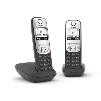 Schnurloses Telefon Gigaset A690 A Duo schwarz