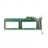 DeLOCK PCI Express 4.0 x8 Karte auf 2 x interne U.2 NVMe SFF-8639 Bifurcation