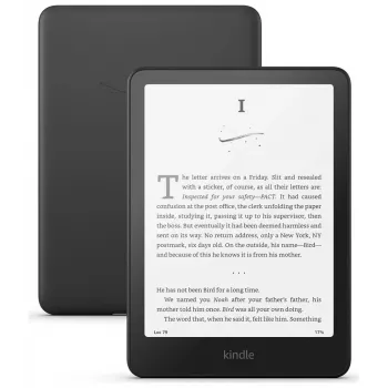 E-Reader Amazon Kindle Paperwhite (12. Gen., 2024) — 17,8 cm (7 Zoll) Display, 16 GB, Schwarz, Wi‑Fi, Bluetooth, USB‑C