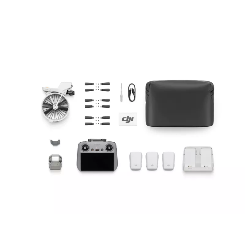 Quadcopter DJI Flip Fly More Combo RC 2 — 4 Rotoren, 48 MP Kamera, 3840×2160, max. Geschwindigkeit 16 m/s, Reichweite 14000 m