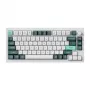 Mechanische Tastatur Keychron Q1 HE 75 % Magnetische Schalter Shell White