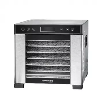 Dörrautomat Rommelsbacher DA 650 600 W Edelstahl, 0,5 m², 35–75 °C, 7 Einschübe