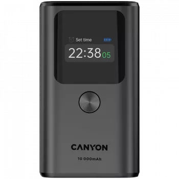 Tragbare Powerbank CANYON OnPower 130 TFT 10000 mAh